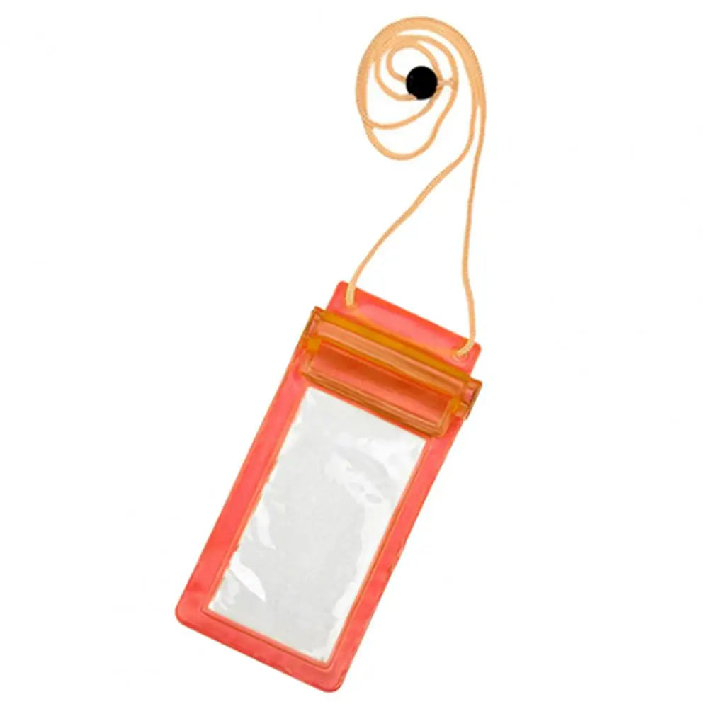 Waterproof Phone Pouch Dry Bag – Beach, Swim & Camping Waterproof Phone Pouch PRIMED Orange