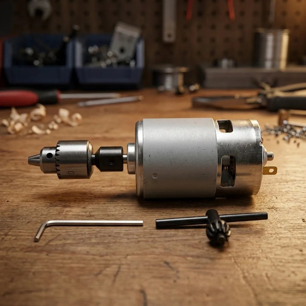 775 DC Motor 24V High Torque Electric Drill Set – 0.3–4mm Chuck DC Motor Drill Set PRIMED 1 China Mainland