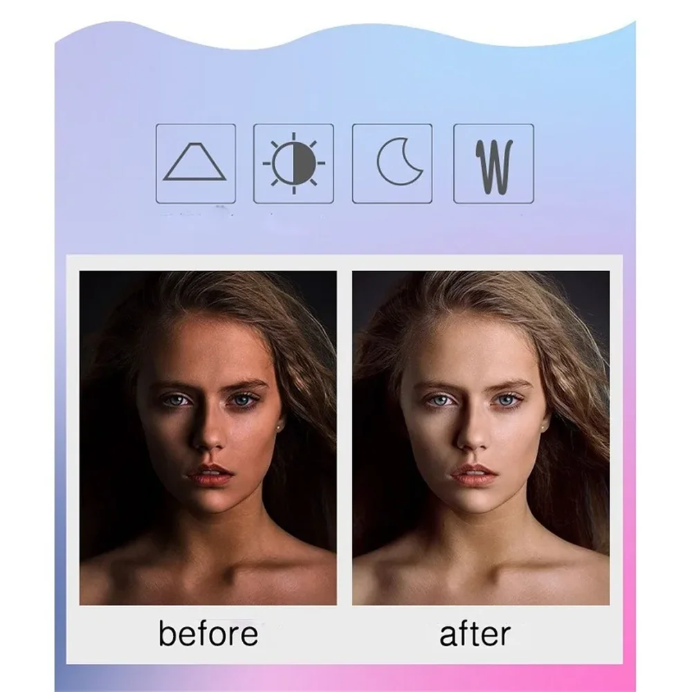 Mini LED Selfie Fill Light – 9 LEDs, 3 Brightness, Universal Clip LED Selfie Fill Light PRIMED