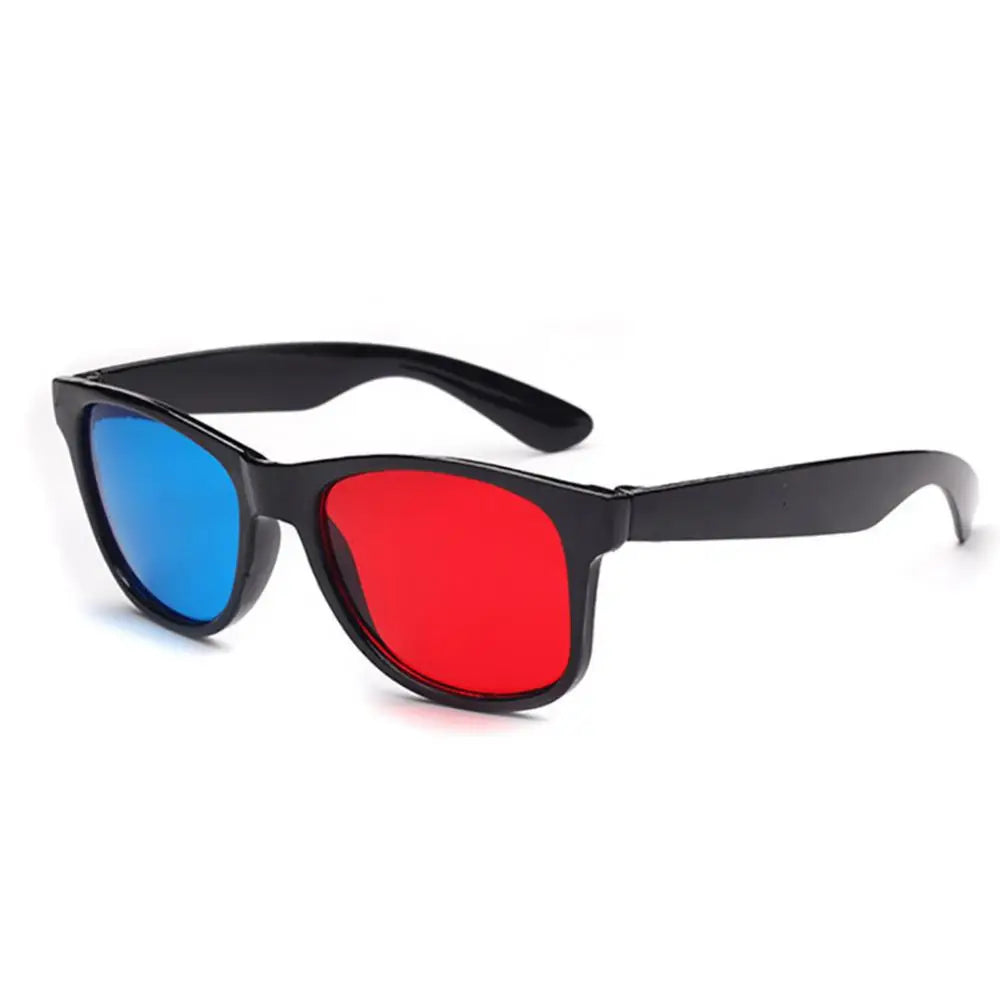 Red Blue Cyan Anaglyph 3D Glasses – Movies, Games & Comics Anaglyph 3D Glasses PRIMED