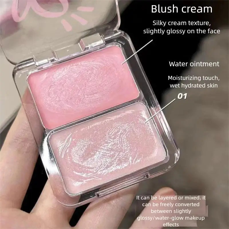 Water Light Cream Blush – Hydrating Cheek Tint, Long-Lasting