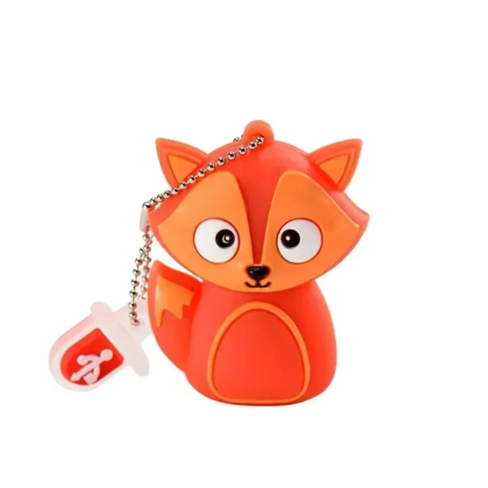 Cute Animal USB Flash Drive 8GB–128GB | Penguin Cat Owl Frog USB Flash Drive PRIMED 8 GB style-11