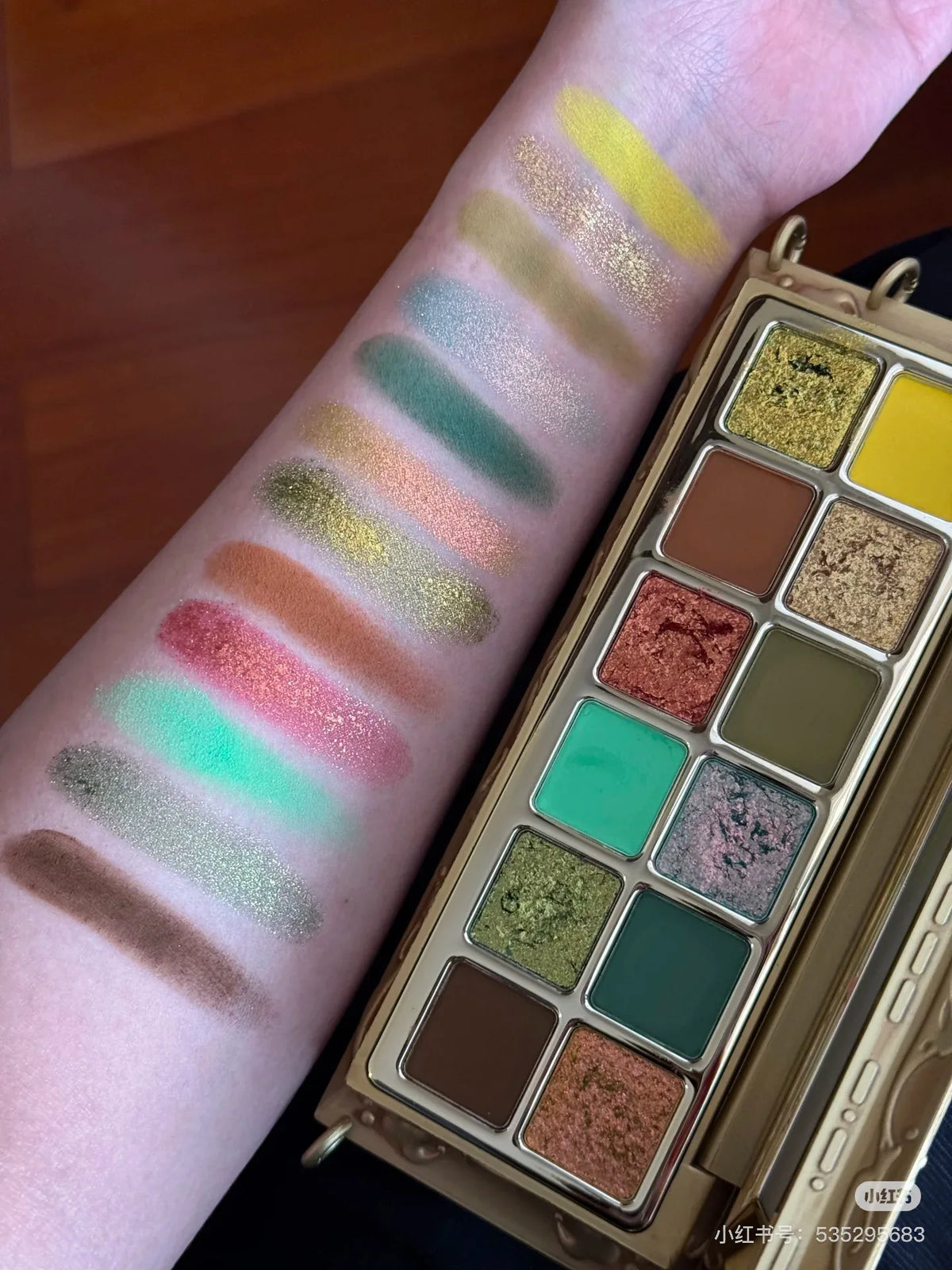 Sugarock 12-Color Eyeshadow Palette – Shimmer & Matte