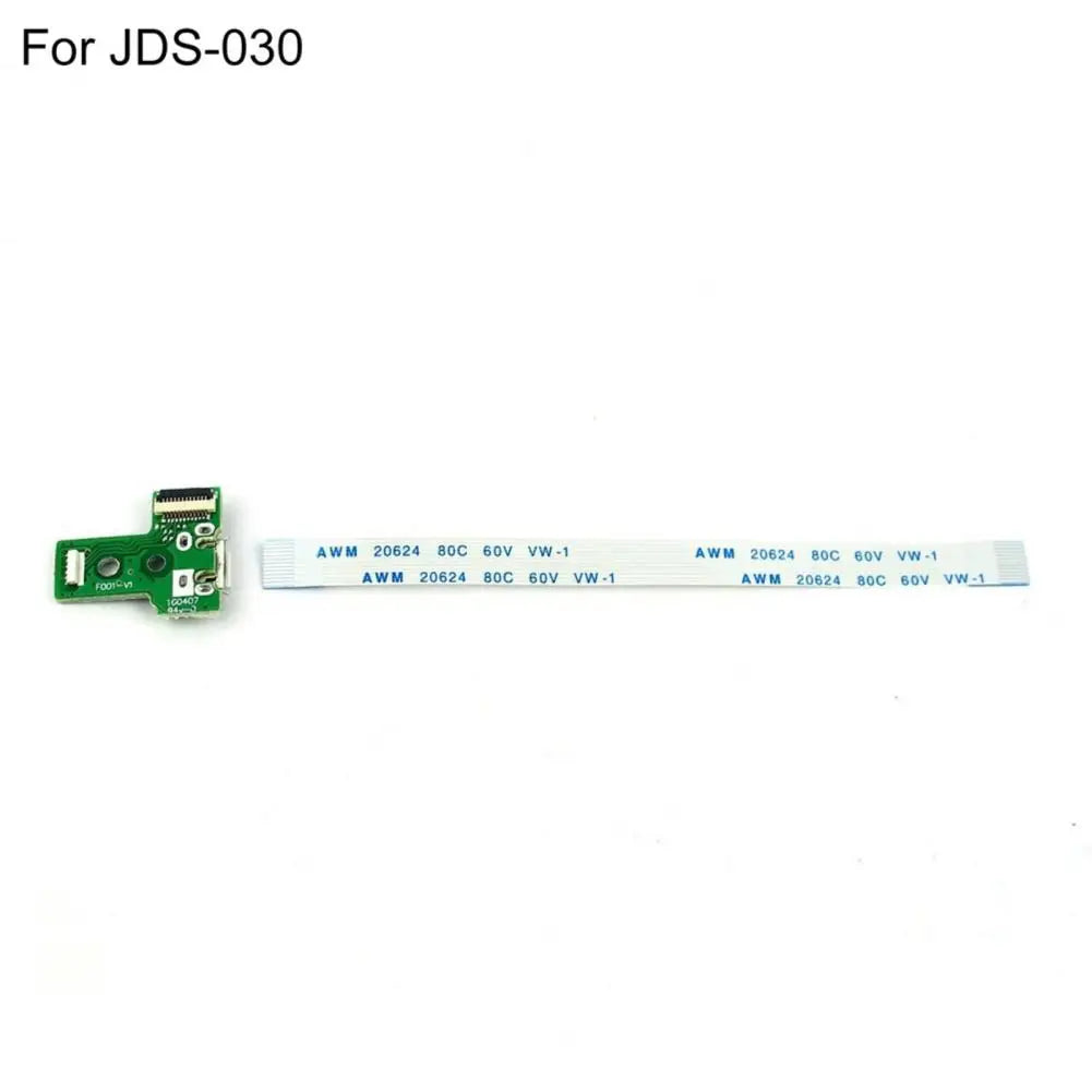 PS4 Controller USB Charging Port Board 12Pin Flex JDS-030/040/055 Controller Repair Part PRIMED for JDS030