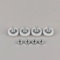 4Pcs M6 Nylon Sliding Door Roller Wheels with Screw – Cabinet