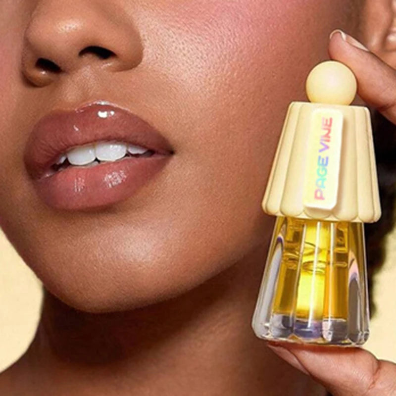 Crystal Jelly Lip Oil Gloss – Hydrating Clear Lip Glaze Lip Oil Gloss PRIMED