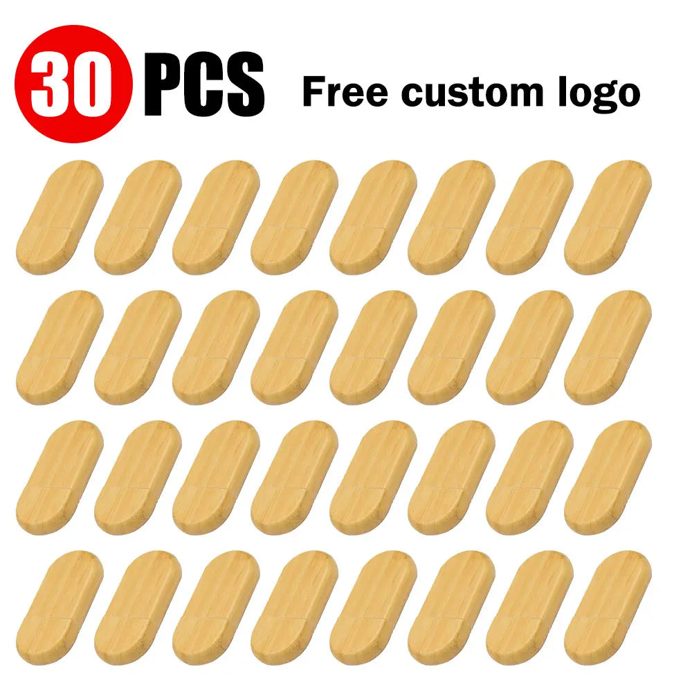 Wooden USB Flash Drive 4–128GB Bulk | Custom Logo Engraved USB Flash Drive PRIMED 4GB 30pcs carbonized China Mainland