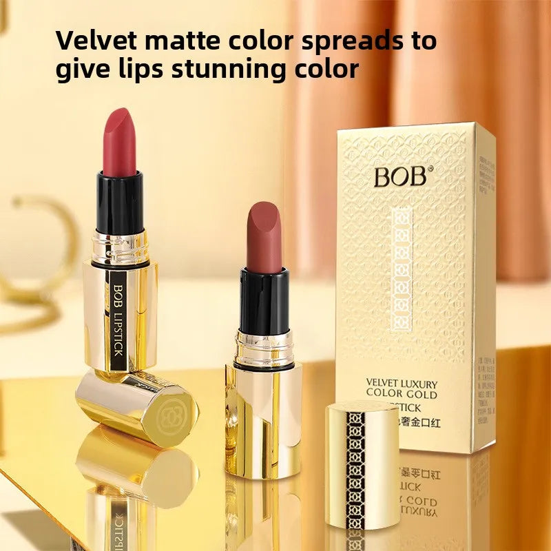 Blana Velvet Matte Lipstick – 5 Colors, Waterproof Lip Tint Matte Lipstick PRIMED