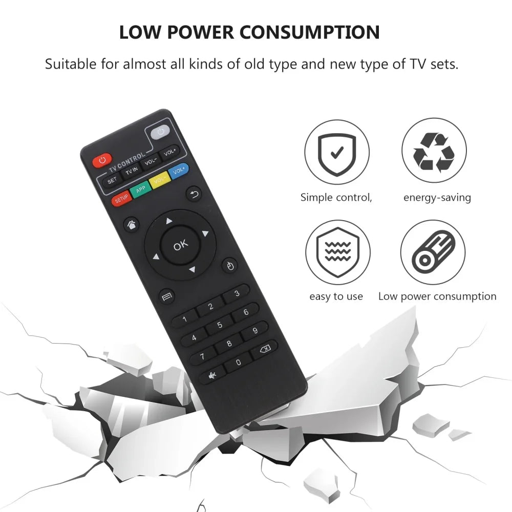 Universal Android TV Box IR Learning Remote – H96 X96 MXQ TV Box Remote Control PRIMED