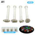 Dot Painting Embossing Stamp Pen Set – Floral DIY Art Tools