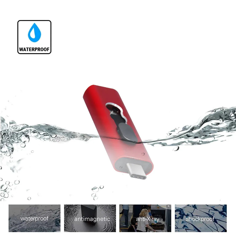 USB-C & USB 3.0 Dual Flash Drive | 16GB–128GB Metal Pen Drive USB Flash Drive PRIMED