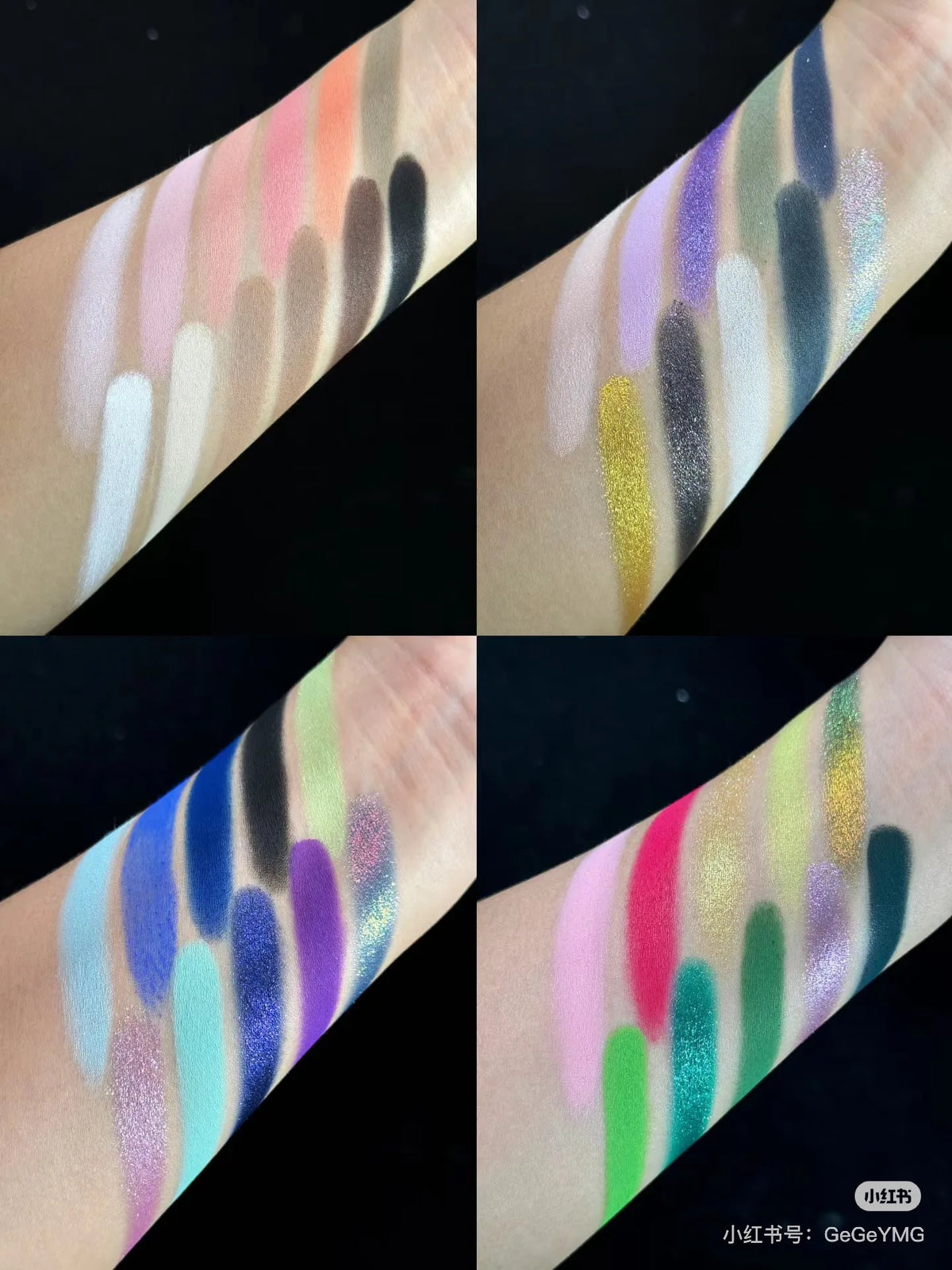 10 Color Eyeshadow Palette – Matte, Shimmer & Metallic