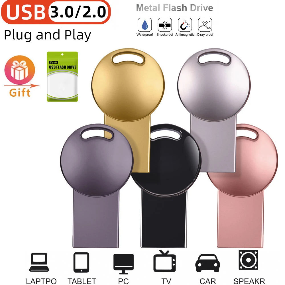 Z-Suit Metal USB Flash Drive 32GB 64GB 128GB | USB 3.0