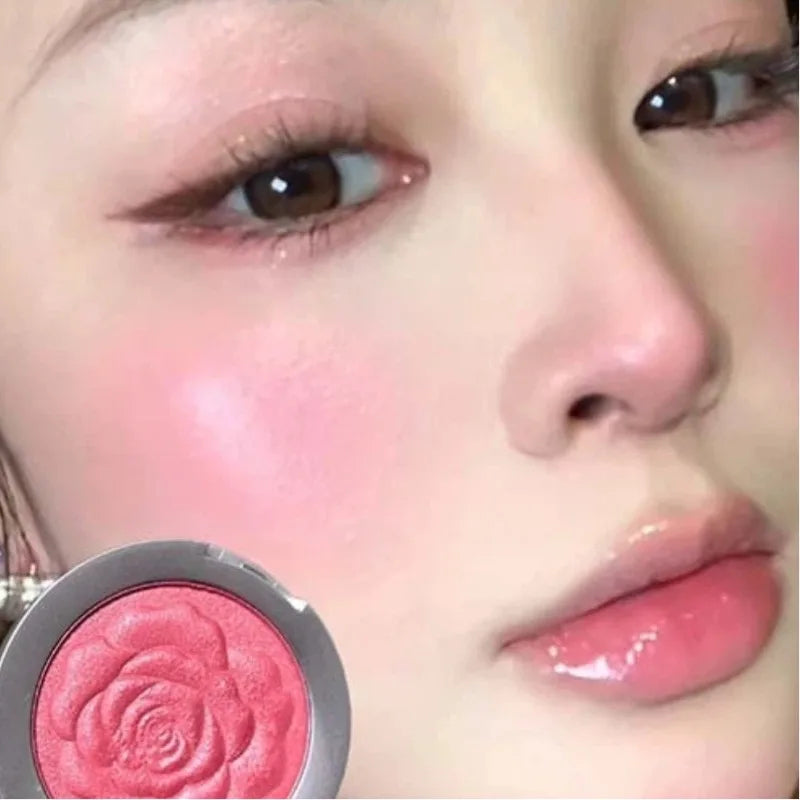 Shimmer Blush Palette – Mineral Pigment Contour & Highlight