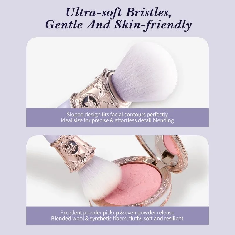 Flower Knows Knight Unicorn Angled Blush Brush | Gradient