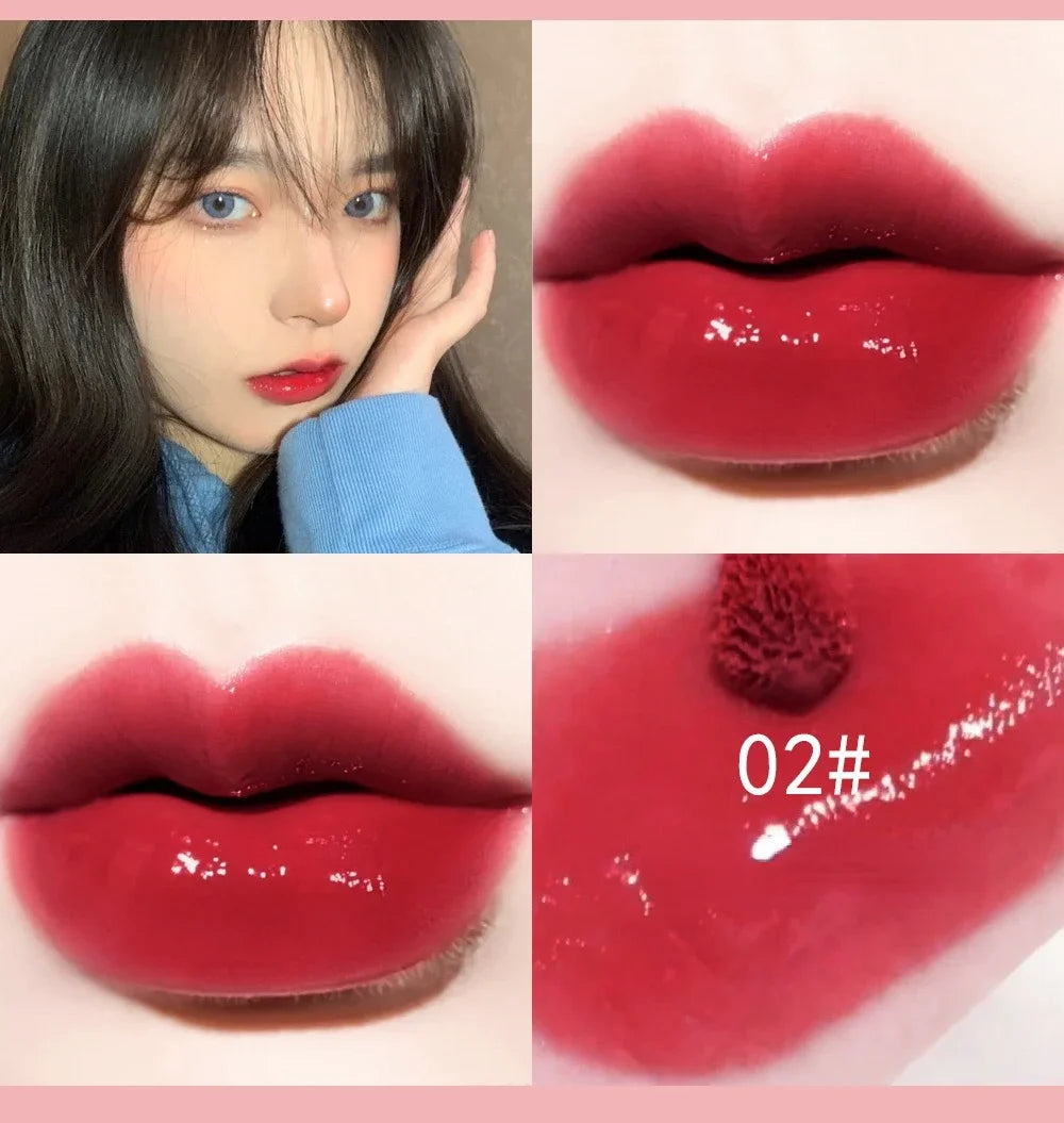 TEAYASON Mirror Jelly Lip Gloss – 10 Shades Pearl Lipstick