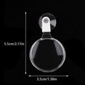Aquarium Magnifier Acrylic Suction Cup Fish Tank Viewer