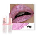Pudaier Diamond Lipstick 10 Shades – Waterproof Glitter Lip Glitter Lipstick PRIMED 01 Full Size