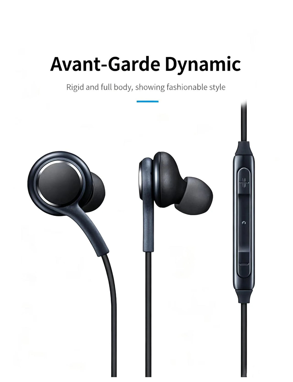 Wired In-Ear Earphones with Mic – 3.5mm & Type-C Jack Wired In-Ear Earphones PRIMED