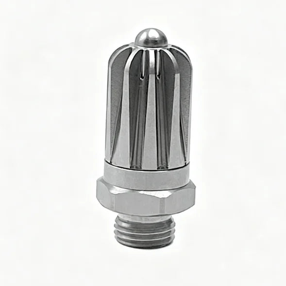 304 Stainless Steel 1/4" Air Flow Nozzle – Compressed Air Cleaning Air Flow Nozzle PRIMED