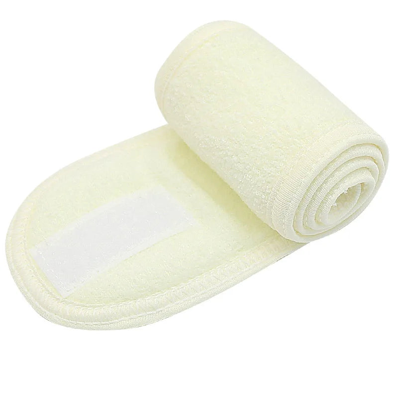 Adjustable Spa Headband – Lash Extension & Facial Accessory Spa Headband PRIMED Yellow