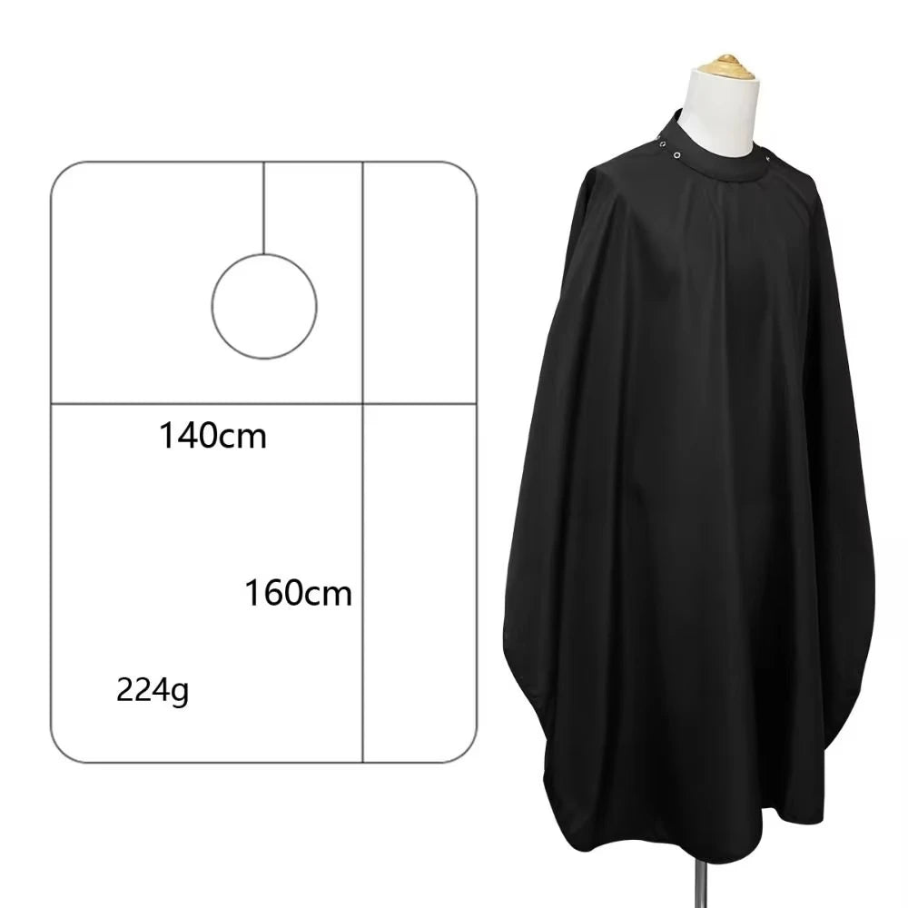 Silicone Hair Cutting Cape – Waterproof Barbershop Collar Apron