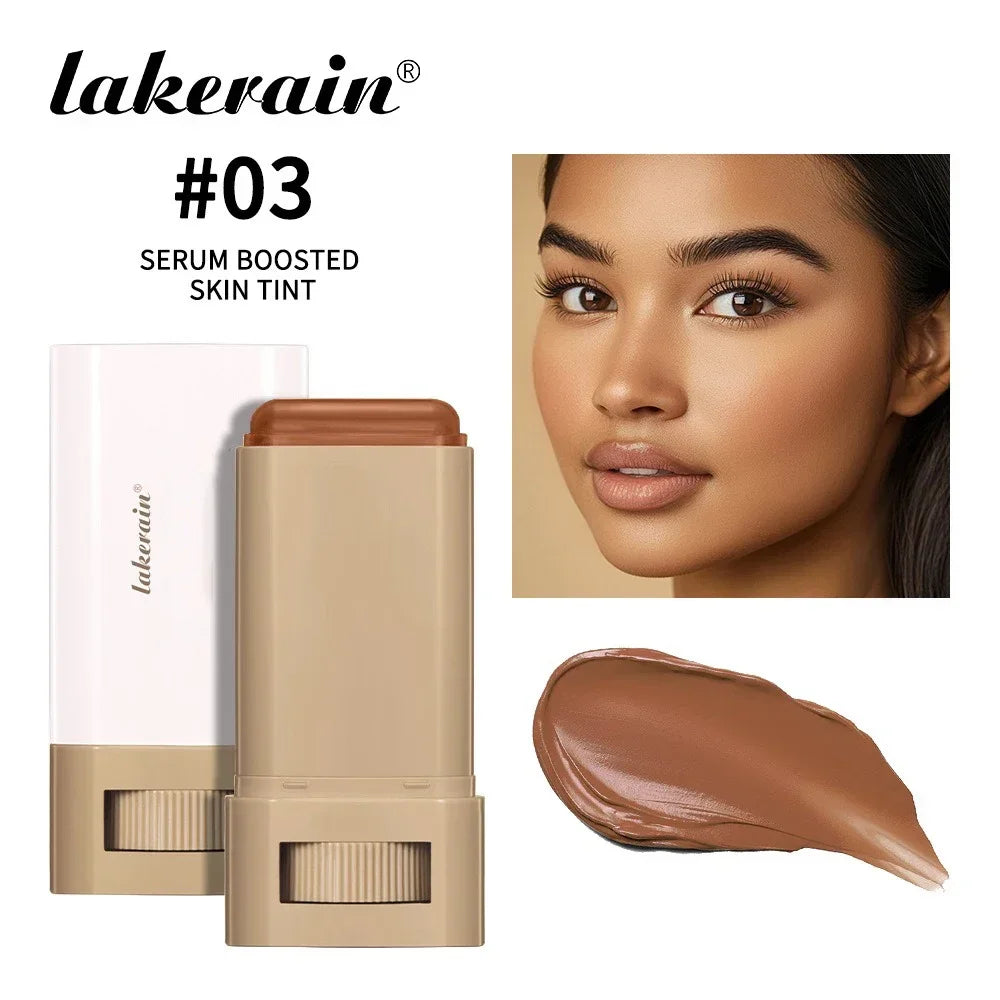 6-Color Tinted Foundation Stick – Matte Full Coverage Concealer