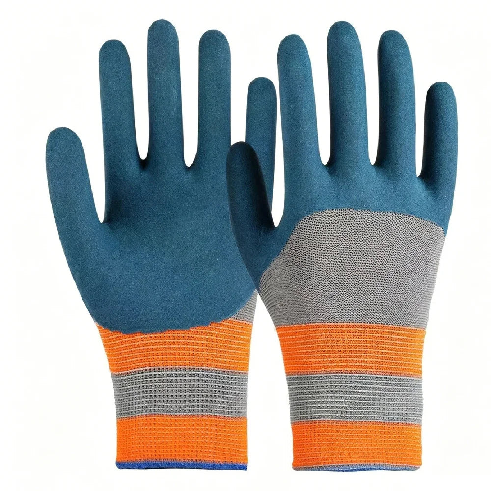 Thorn-Proof Gardening Gloves 10 Pairs | Nitrile Coated Work Gloves Gardening Work Gloves PRIMED