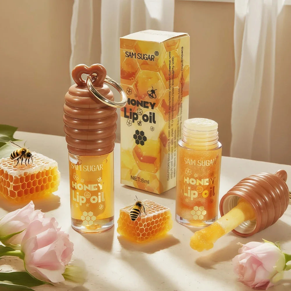 SAM SUGAR Honey Essence Lip Oil | Hydrating Glaze 6ml
