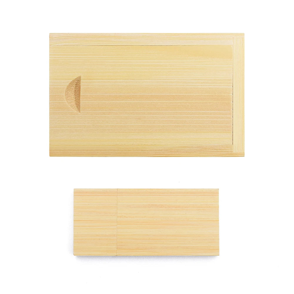 JASTER Wooden USB Flash Drive Custom Logo 4GB–128GB Wooden USB Flash Drive PRIMED Bamboo with box 4GB China Mainland