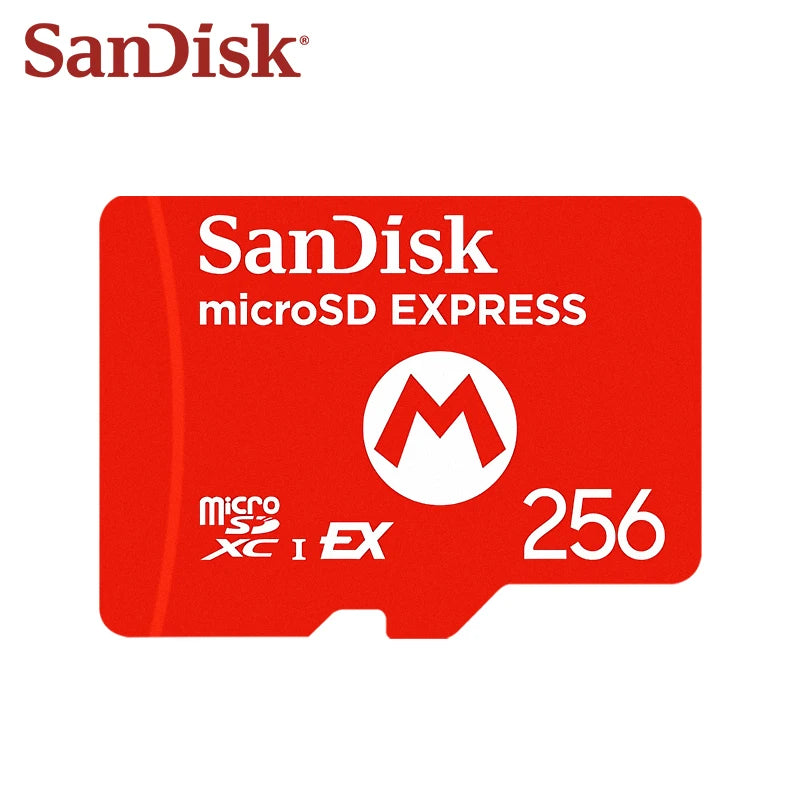 SanDisk 256GB MicroSDXC Express Card for Nintendo Switch 2 MicroSD Memory Card PRIMED