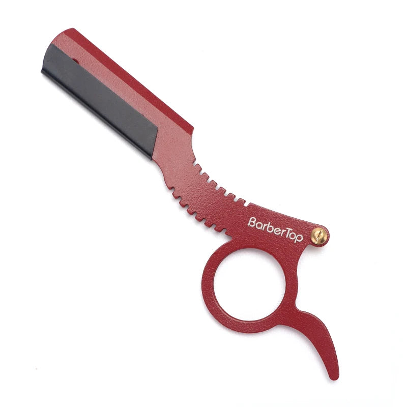 Professional Manual Barber Straight Razor – Beard & Brow