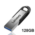 Lenovo USB 3.0 Metal Flash Drive 256GB 512GB 1TB 2TB USB Flash Drive PRIMED 128GB Black