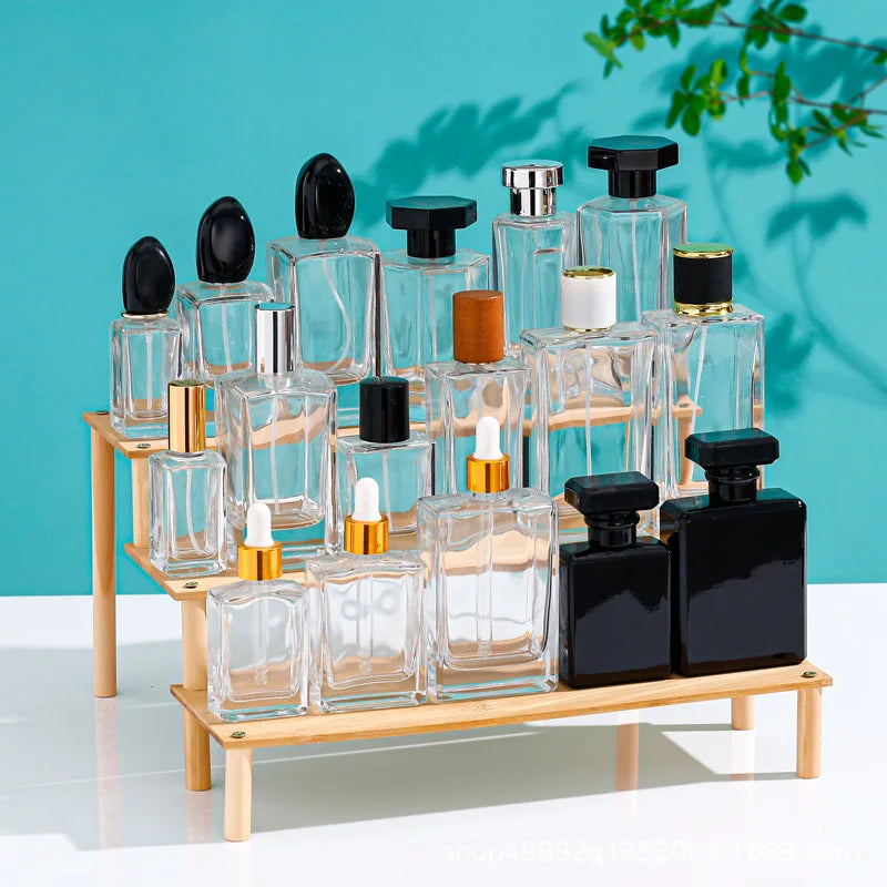 100ml Glass Perfume Spray Bottle – Refillable & Transparent