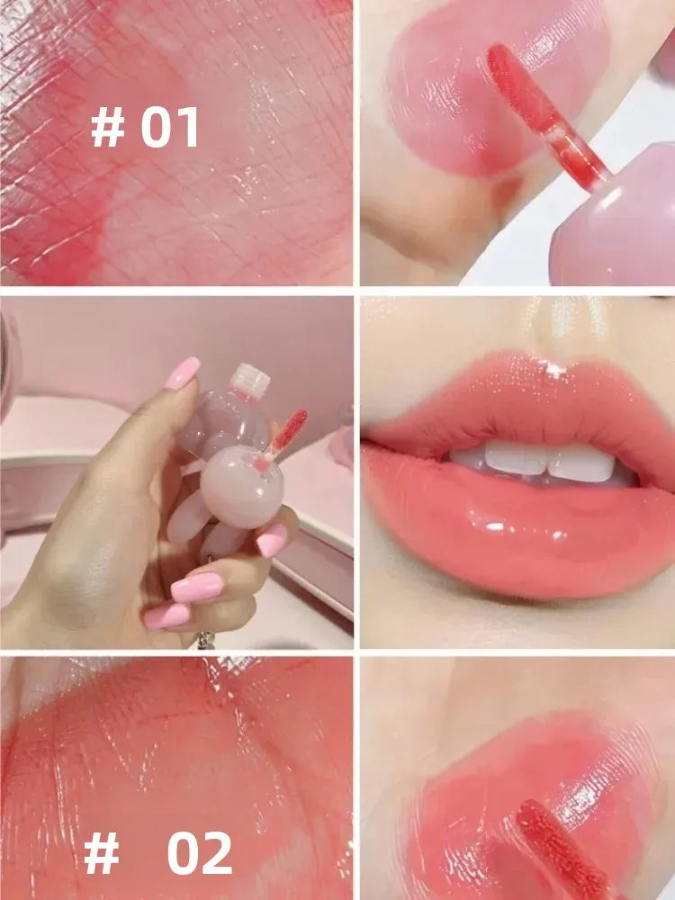 SAM SUGAR Bracelet Keychain Lip Gloss – Hydrating & Long Lasting
