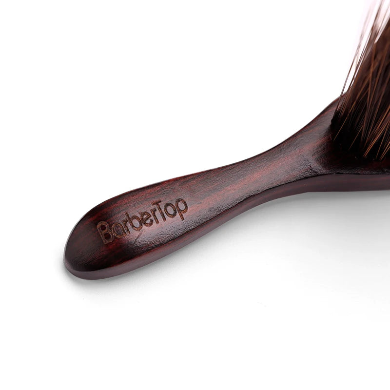 Wooden Neck Duster Brush – Barber Hairdressing Cleaning Tool