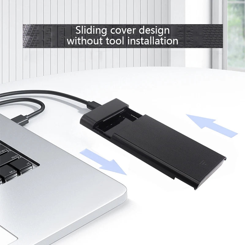 UTHAI Q7 2.5" Tool-Free HDD SSD Enclosure USB 3.0 Type-C