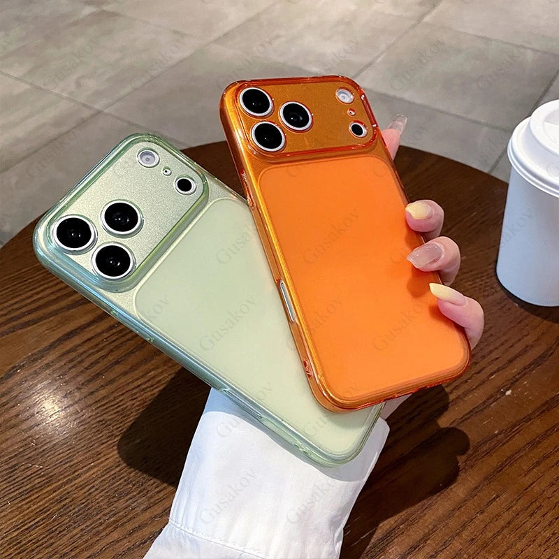 Ultra Thin Matte Clear iPhone Case – Shockproof Soft Cover