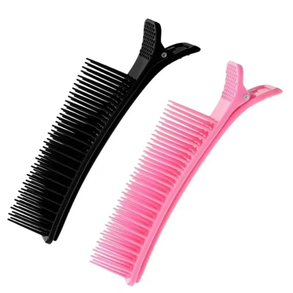 Hair Sectioning Clips with Built-In Comb | Non-Slip Grip Hair Sectioning Clip PRIMED