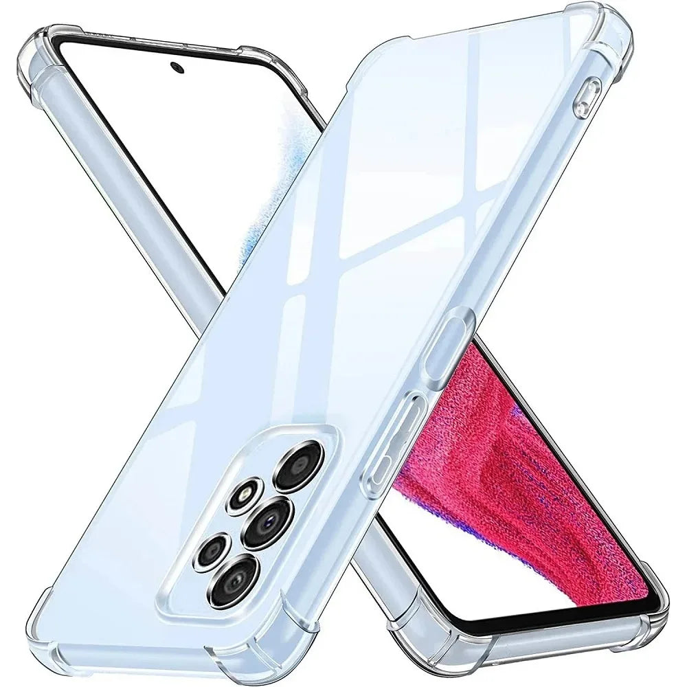 Thick Air-Bag Clear Case for Samsung Galaxy A & M Series Phone Case Cover PRIMED A22 4G Clear