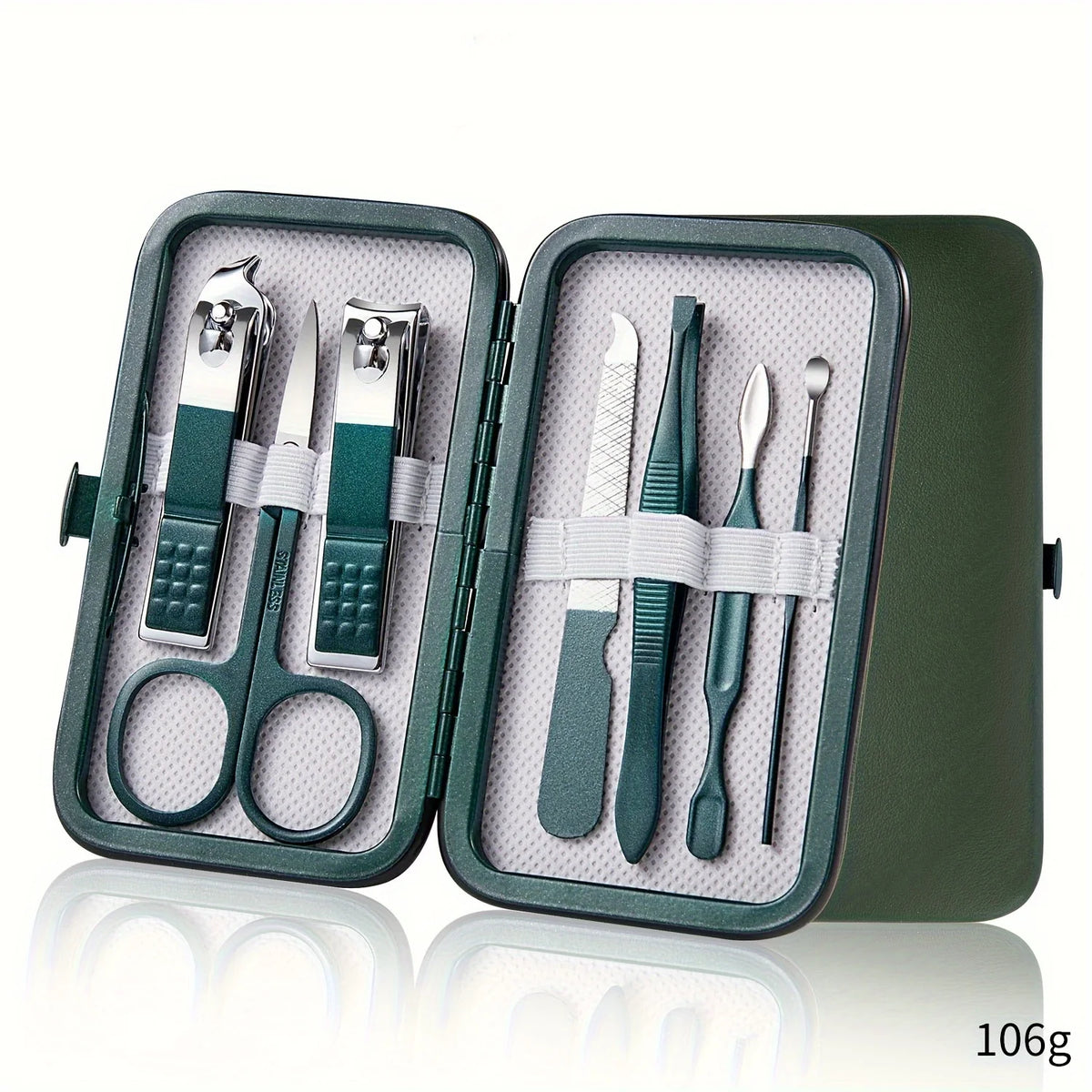 Stainless Steel Manicure Pedicure Set with Travel Case Manicure Pedicure Set PRIMED SET086-7pcs set