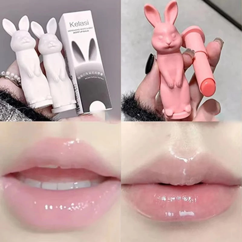 QICIY Rabbit Color-Changing Tinted Lip Balm | Moisturizing