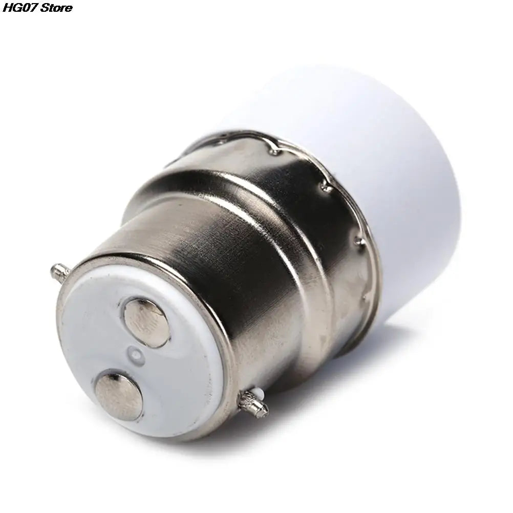 B22 to E14 LED Bulb Socket Adapter – Fireproof Lamp Converter Lamp Socket Adapter PRIMED