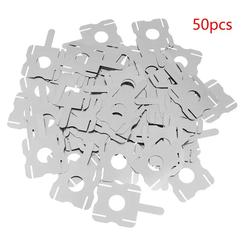 U-Shaped Nickel Sheets 4S 18650 Battery Spot Welding – 50/100/250Pcs