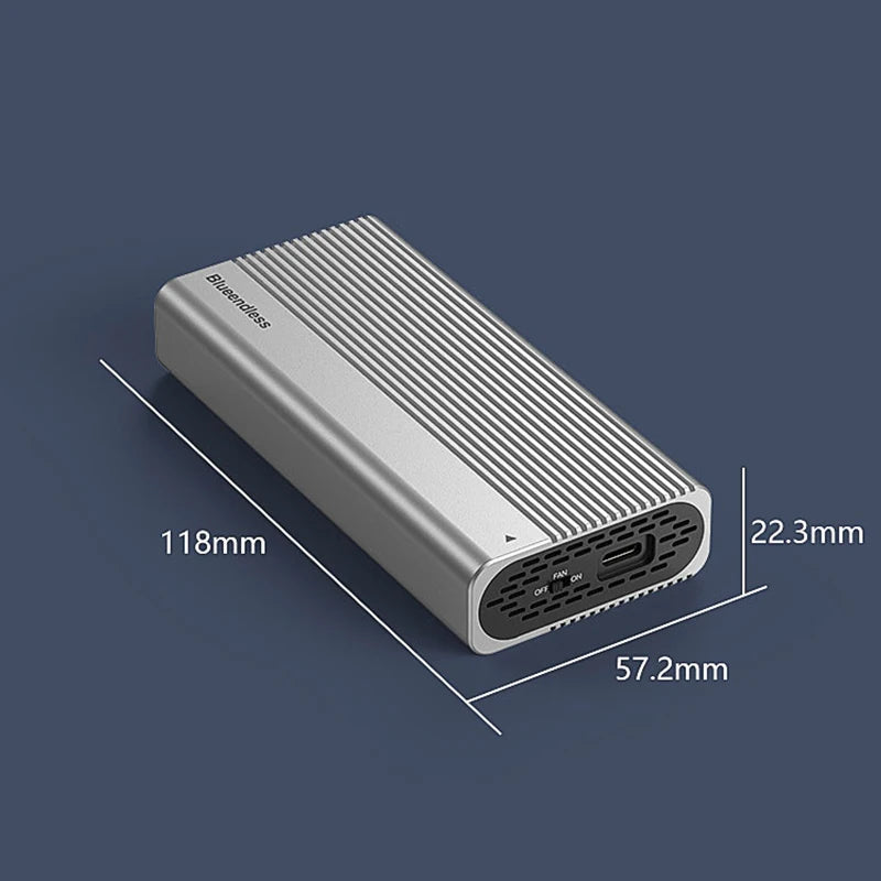 UTHAI USB4 M.2 NVMe SSD Enclosure 40Gbps Thunderbolt 4/5