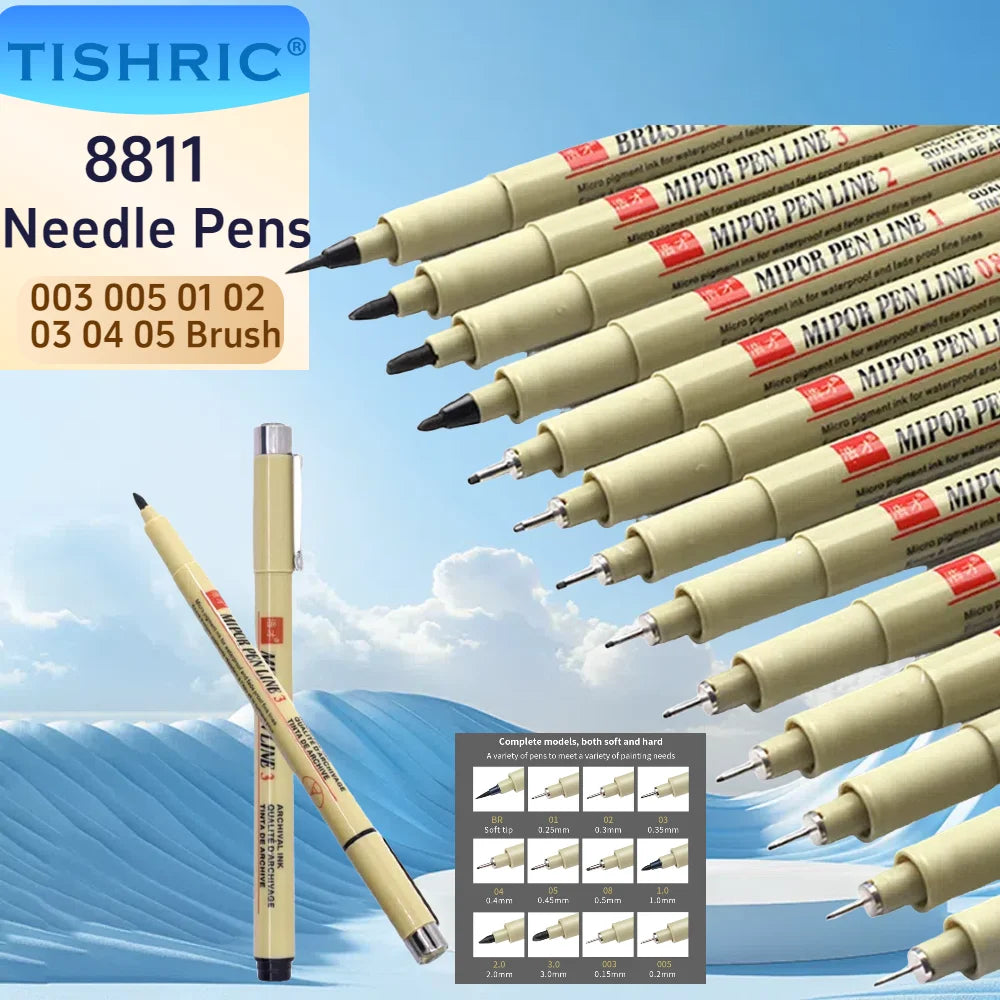 Pigment Liner Fineliner Pens – Sketching & Drawing Markers Fineliner Art Pens PRIMED