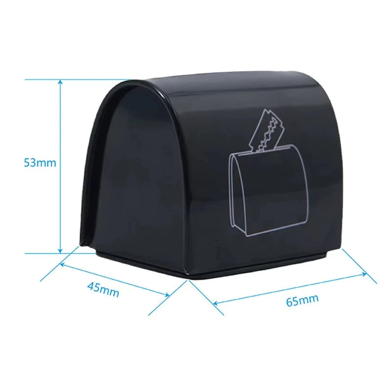 Retro Razor Blade Disposal Container | Barber Blade Bank Box