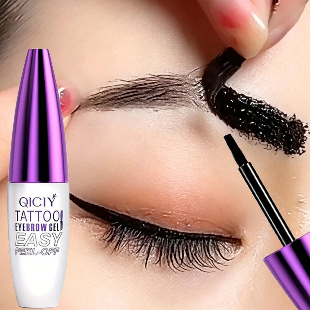 Waterproof Peel-Off Eyebrow Tint Gel – Semi-Permanent Brow Dye