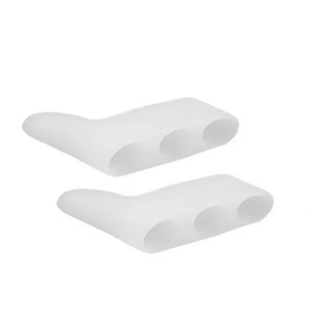 Silicone Toe Straightener & Separator 2 Pcs – 3-Hole Design Toe Separator PRIMED