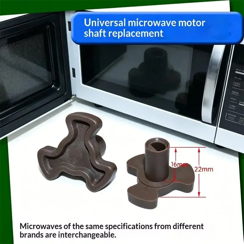 Universal Microwave Turntable Coupler – Plastic Rotating Core